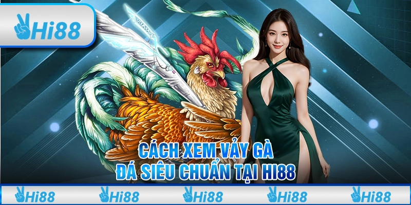 Cách xem Vảy Gà Đá Siêu Chuẩn Tại Hi88