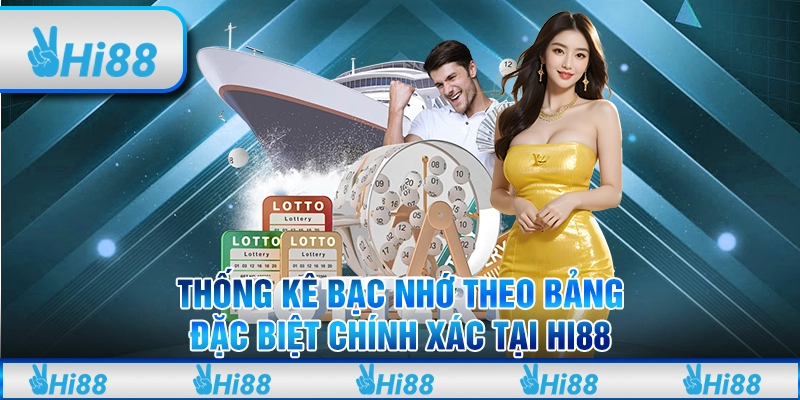 Thống Kê Bạc Nhớ Theo Bảng Đặc Biệt Chính Xác Tại Hi88