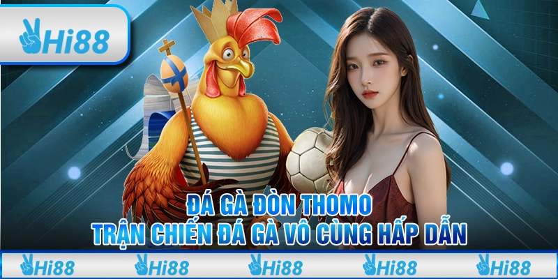 Đá gà đòn Thomo - Trận chiến đá gà vô cùng hấp dẫn