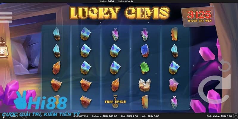 Các tính năng trong nổ hũ Lucky Gems cho người chơi