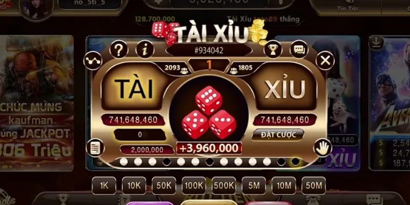 Các top game tài xỉu uy tín nhất tại 789Bet
