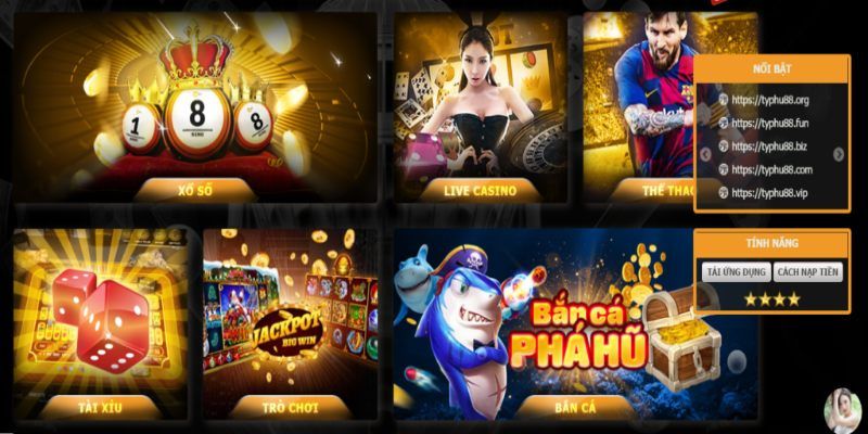 Top những trò chơi siêu hấp dẫn tại nhà cái dành cho cược thủ trải nghiệm