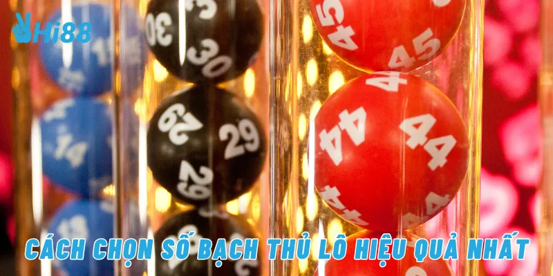 Cách chọn số bạch thủ lô hiệu quả nhất