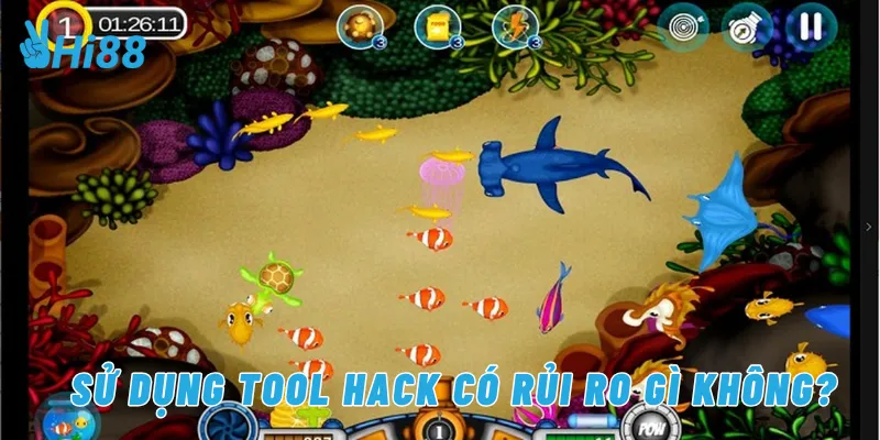 Sử dụng tool hack có rủi ro gì không?