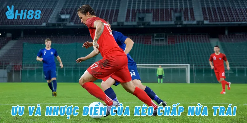 Ưu và nhược điểm của kèo chấp nửa trái