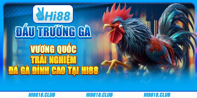 Đấu Trường Gà Vương Quốc – Trải Nghiệm Đá Gà Đỉnh Cao Tại Hi88
