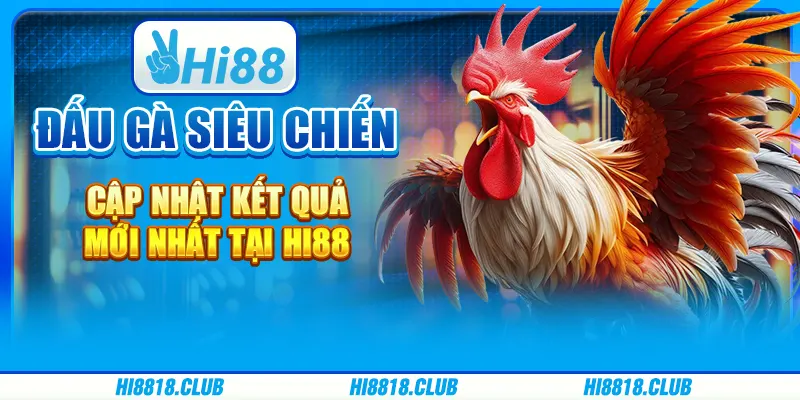 Đấu Gà Siêu Chiến Cập Nhật Kết Quả Mới Nhất Tại Hi88