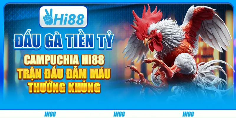 Đấu Gà Tiền Tỷ Campuchia Hi88 - Trận Đấu Đẫm Máu, Thưởng Khủng