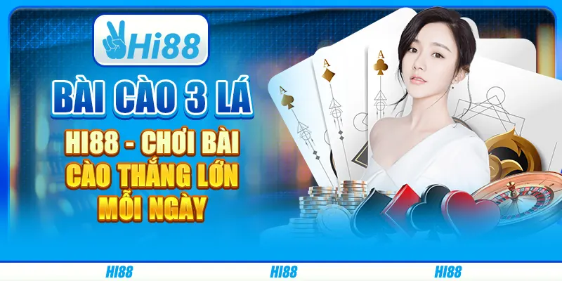 Bài Cào 3 Lá Hi88 - Chơi Bài Cào Thắng Lớn Mỗi Ngày